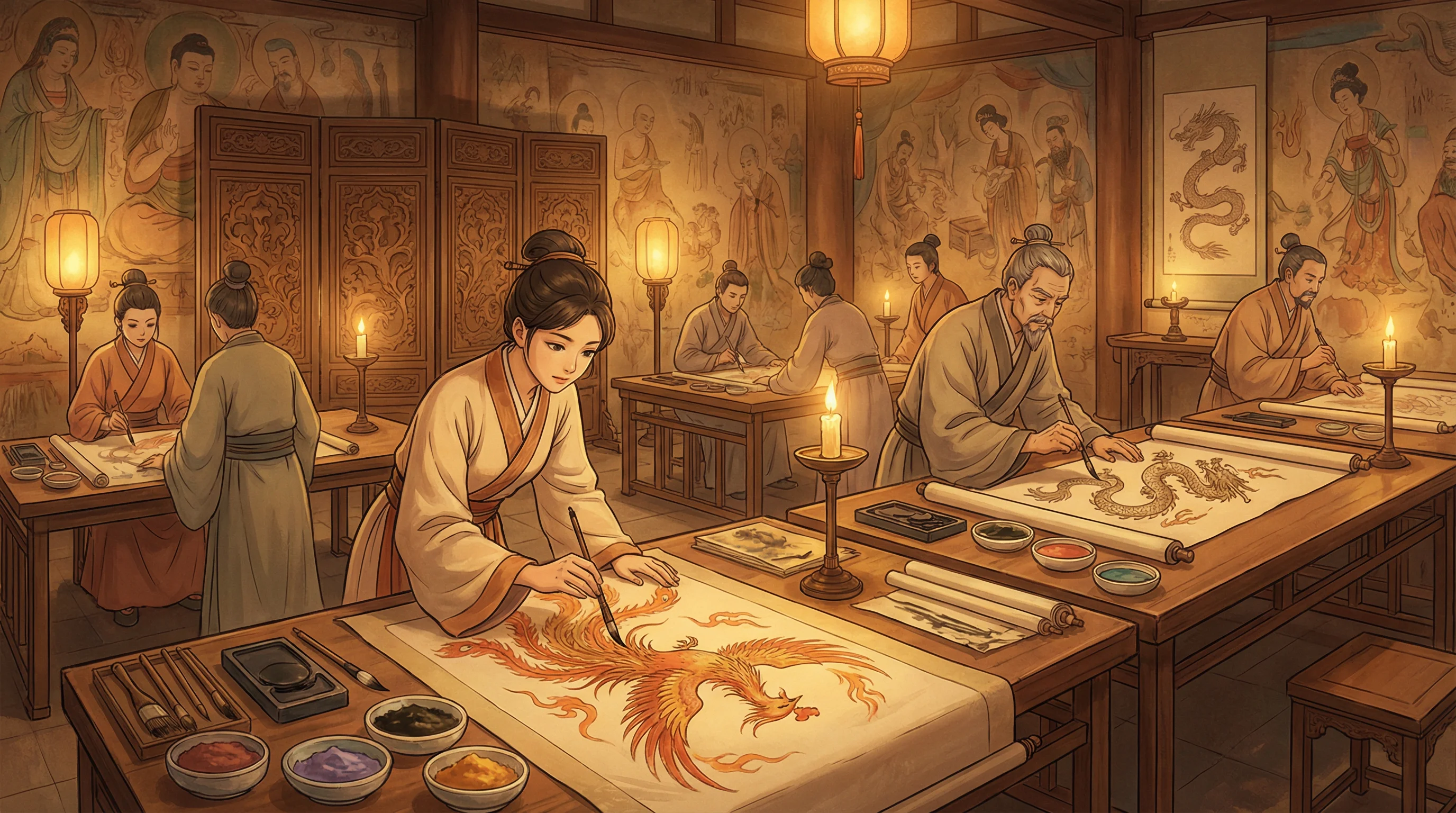 画师入驻 - 抖 国风动漫画师
